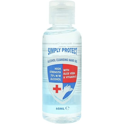 Simply Protect Alcohol Cleansing Hand Gel 60ml