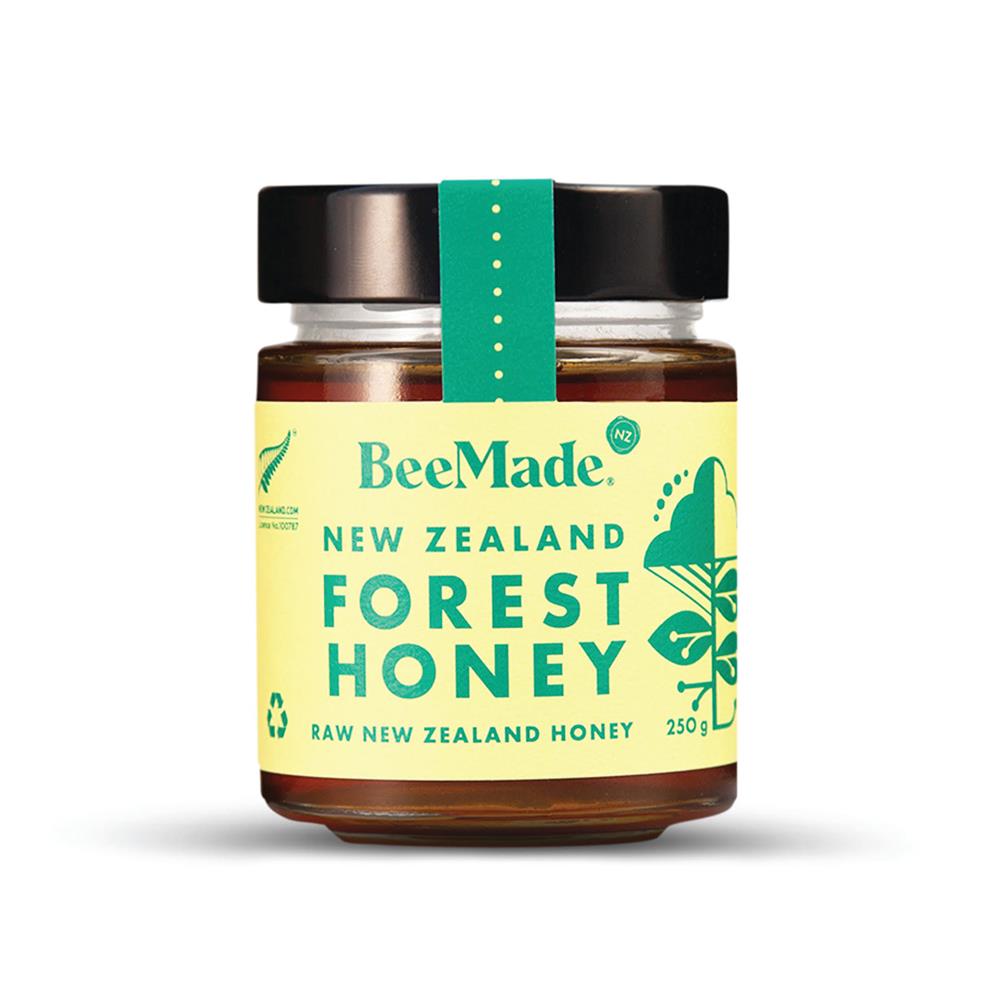 BeeMade Harvest New Zealand Forest Honey 250g, BeeMade