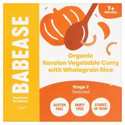 Organic Keralan Vegetable Curry 130g, Babease