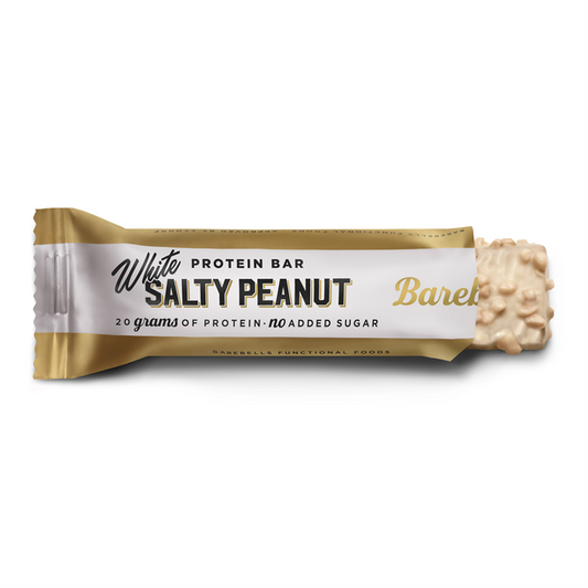 Barebells Protein Bar 12x55g White Chocolate Salty Peanut