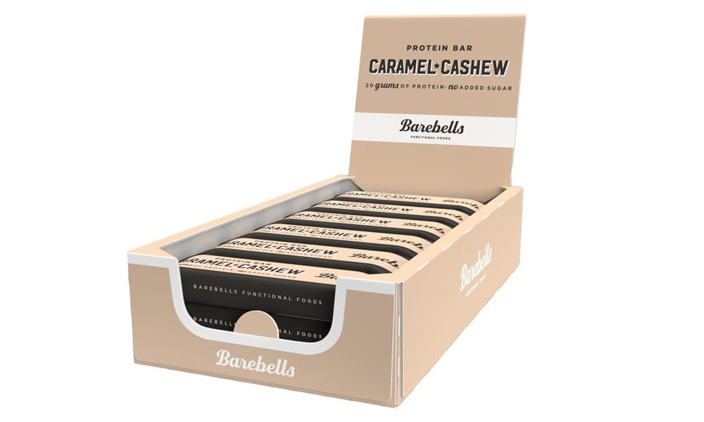 Caramel Cashew Protein Bar 55g, Barebells