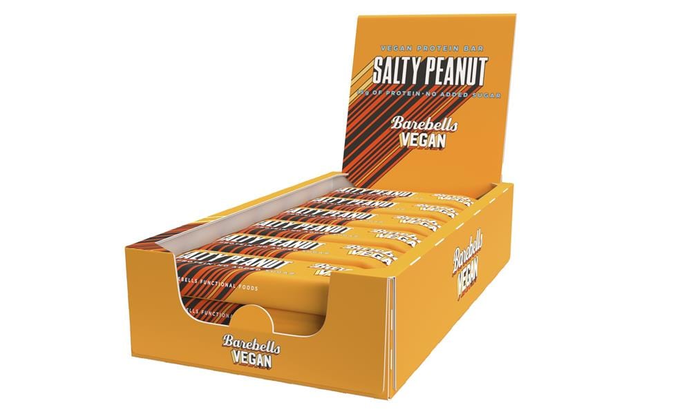 Vegan Salty Peanut Protein Bar 55g, Barebells