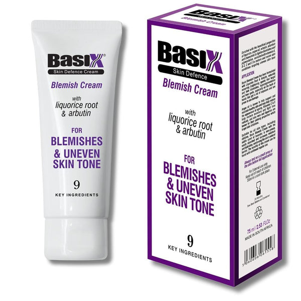 Basix Blemish Cream Targets Blemishes and Uneven Skin Tone, Basix Skin Defence