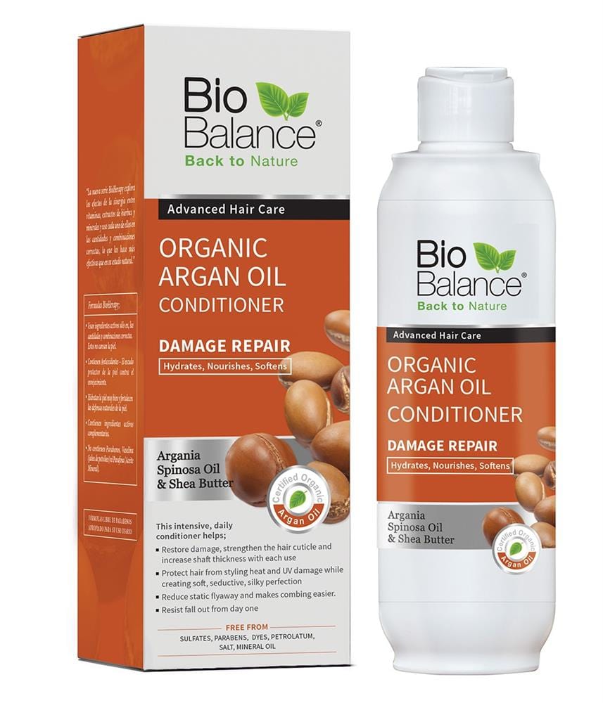 Organic Argan Oil Conditioner 330ml, Bio Balance