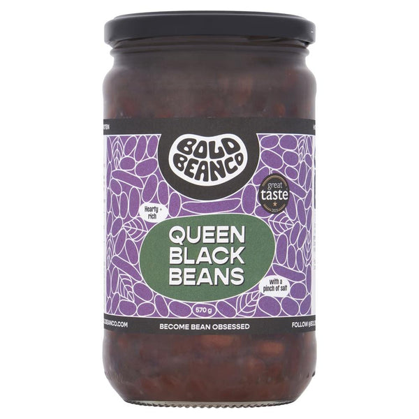 Queen Black Beans 570g, Bold Bean Co