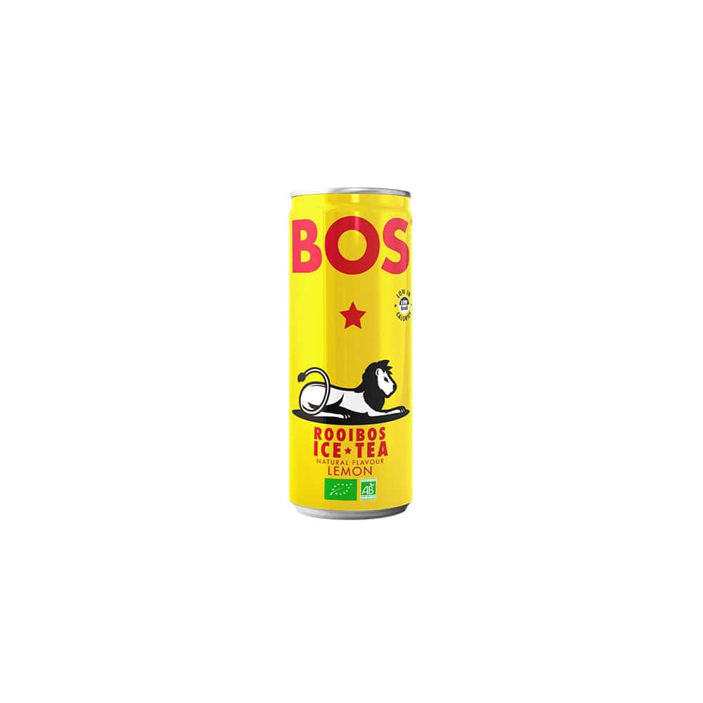 Lemon Rooibos Ice Tea 250ml Can, Bos