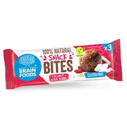 Snack Bites - Coconut and Goji Berry 48g, Brain Foods