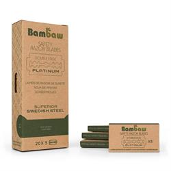 Bambaw | 100 razor blades (20 pack of 5 blades), Bambaw