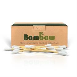 Bambaw | Bamboo cotton buds box | 200 units, Bambaw