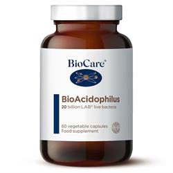 Bio-Acidophilus (L. acidophilus & B. bifidum) 60 Vcaps, Biocare