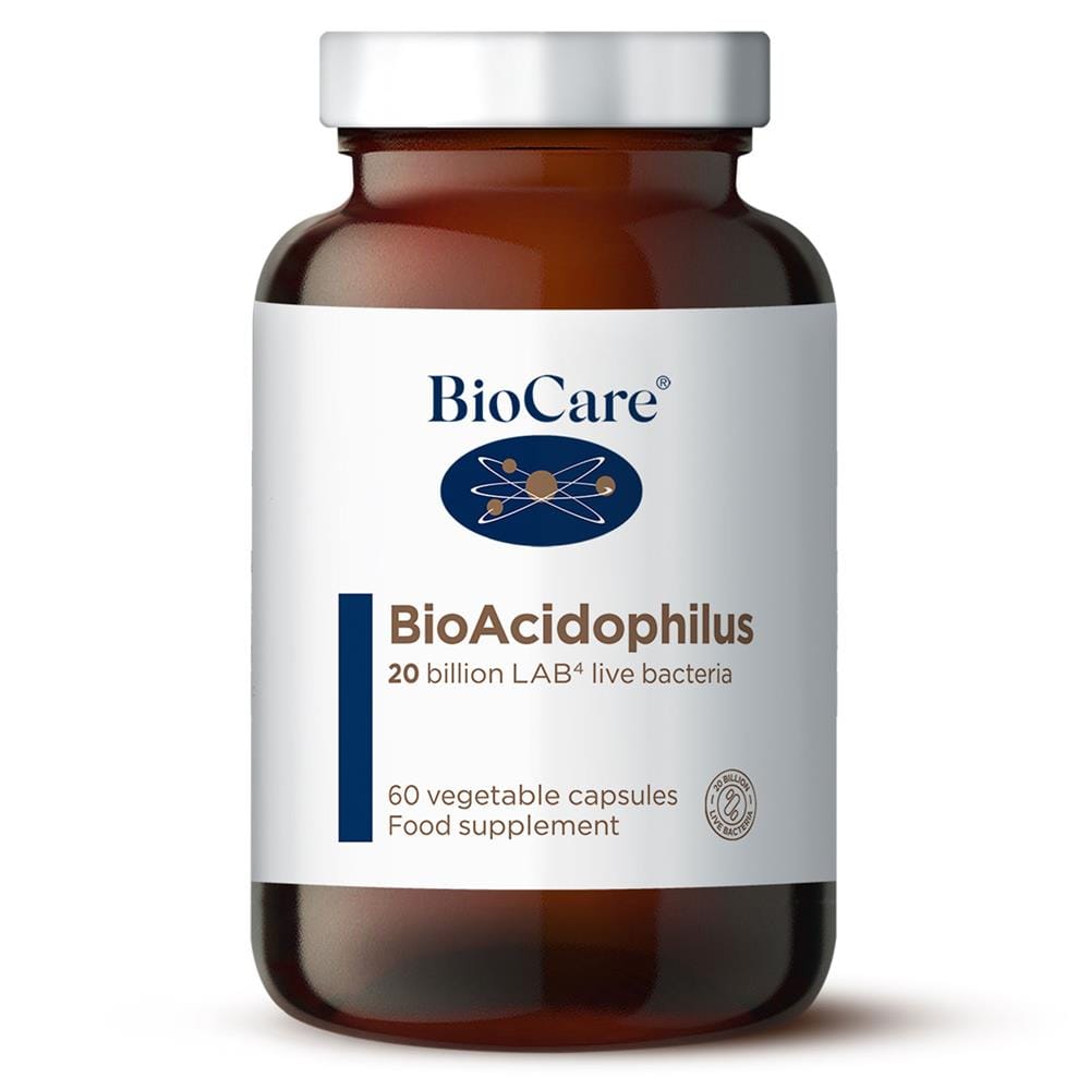 Bio-Acidophilus (L. acidophilus & B. bifidum) 60 Vcaps, Biocare