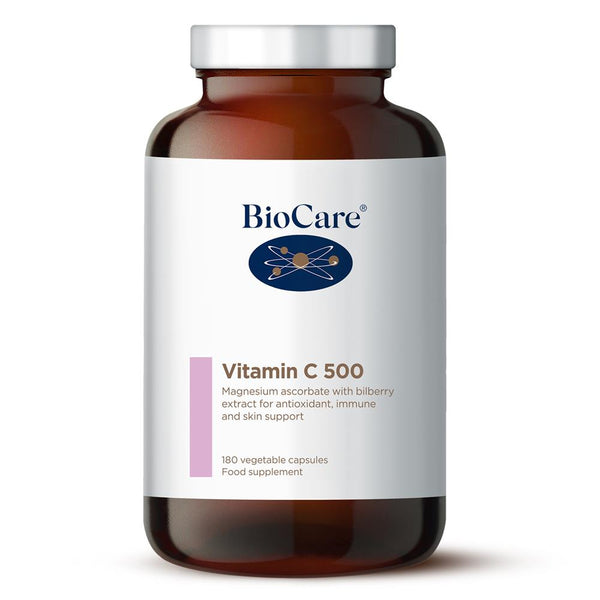 Vitamin C 500mg 180 caps, Biocare