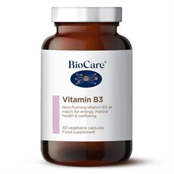 Vitamin B3 (niacinamide 100mg) 30 capsules, Biocare