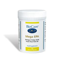 Mega EPA (EPA/DHA fish oil concentrate) 90 caps, Biocare