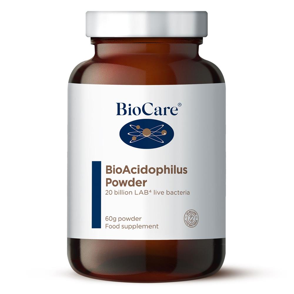 BioAcidophilus Powder (20 billion) 60g, Biocare