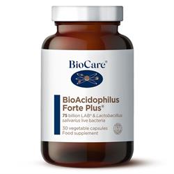 BioAcidophilus Forte Plus 30 capsules, Biocare