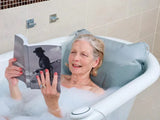 Airflo 12 Inflatable Bath Cushion – Lightweight Battery-Powered Bath Lift with Safety Control