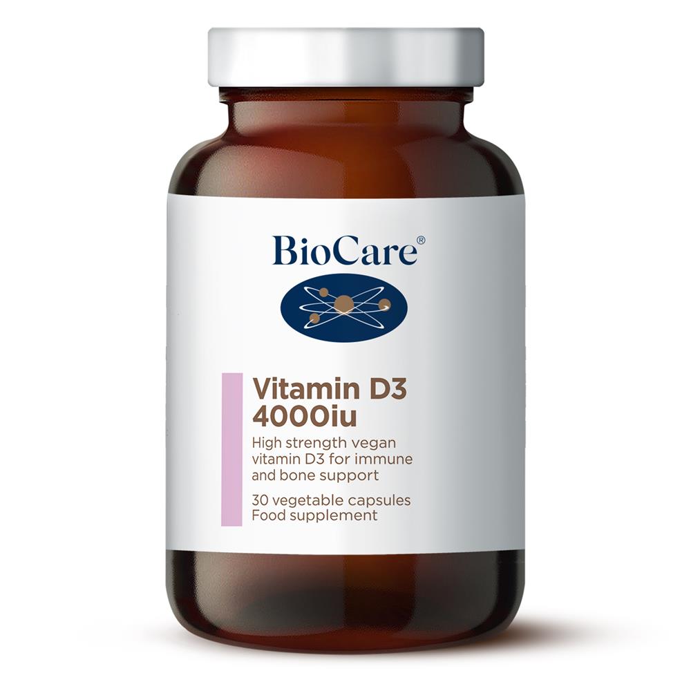 Vitamin D3 4000iu 30 caps, Biocare