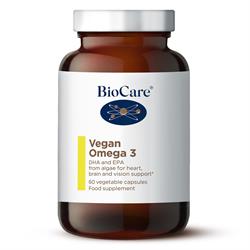 Vegan Omega -3 60 capsules, Biocare