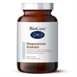 Magnesium Citrate & Magnesium Malate 90g, Biocare