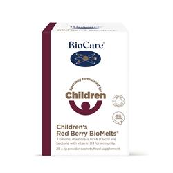 Children's Red Berry BioMelts - 28 Sachets, Biocare