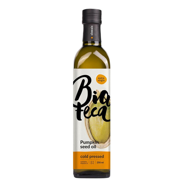 Cold-pressed Pumpkin Seed Oil 250ml, Biateca