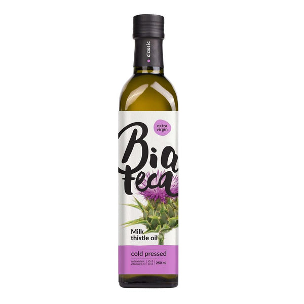 Cold-Pressed Milk-thistle Seed Oil 250ml, Biateca