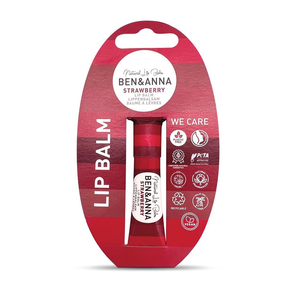 Ben & Anna Lip Balm Strawberry 6g, Ben and Anna
