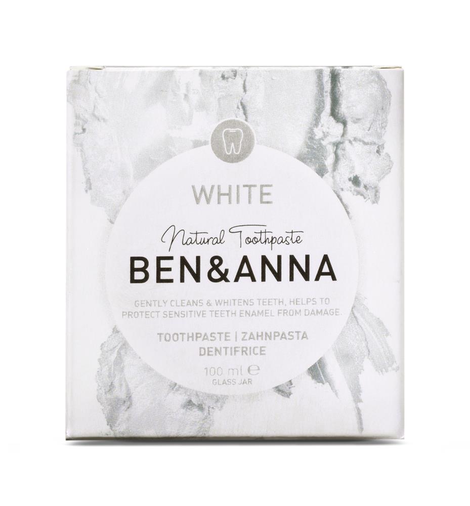 Ben & Anna - Toothpaste White 100ml, Ben and Anna