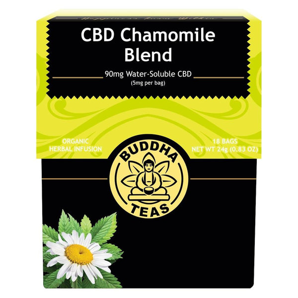 CBD Chamomile Blend (18 tea bags), Buddha Teas