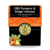 CBD Turmeric & Ginger Infusion 18 tea bags, Buddha Teas