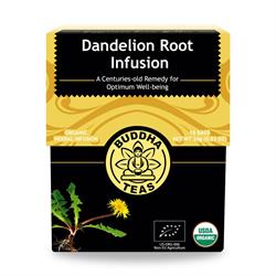 Organic Dandelion Root Infusion (18 tea bags), Buddha Teas