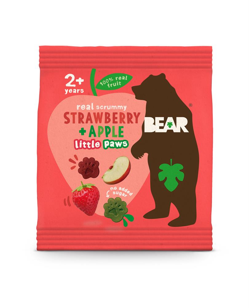 BEAR Paws Strawberry & Apple 20g, BEAR