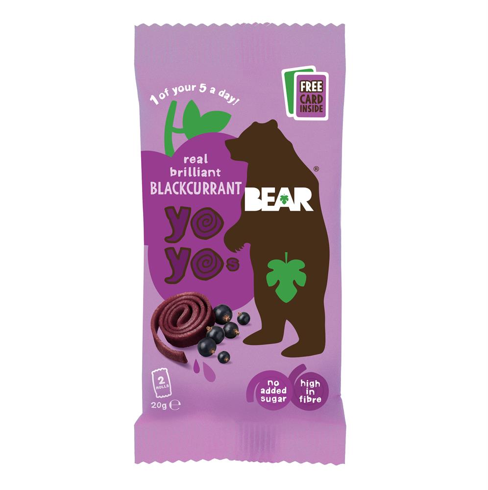 BEAR Blackcurrant Yoyo 20g, Bear