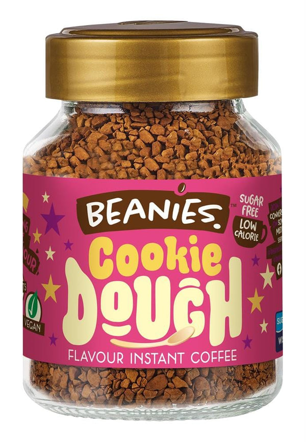 Beanies Cookie Dough Flavour Instant Coffee 50g, Beanies Coffee