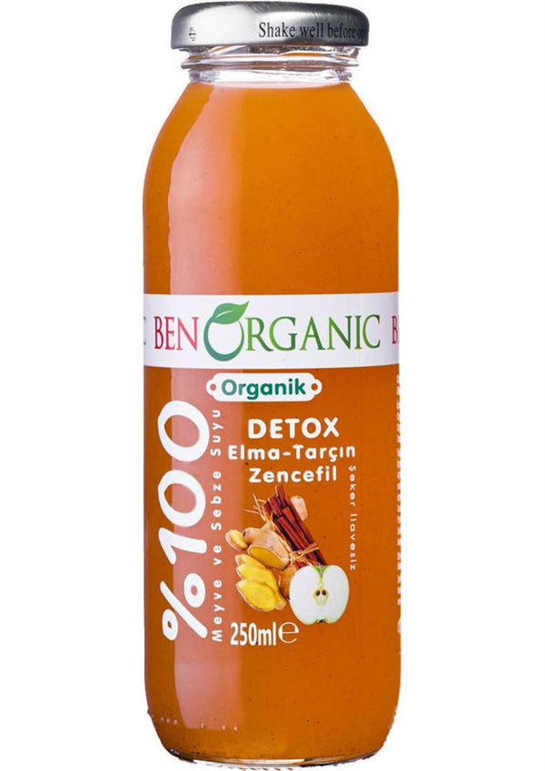 Organic Detox Apple Cinnamon & Ginger, Ben Organic