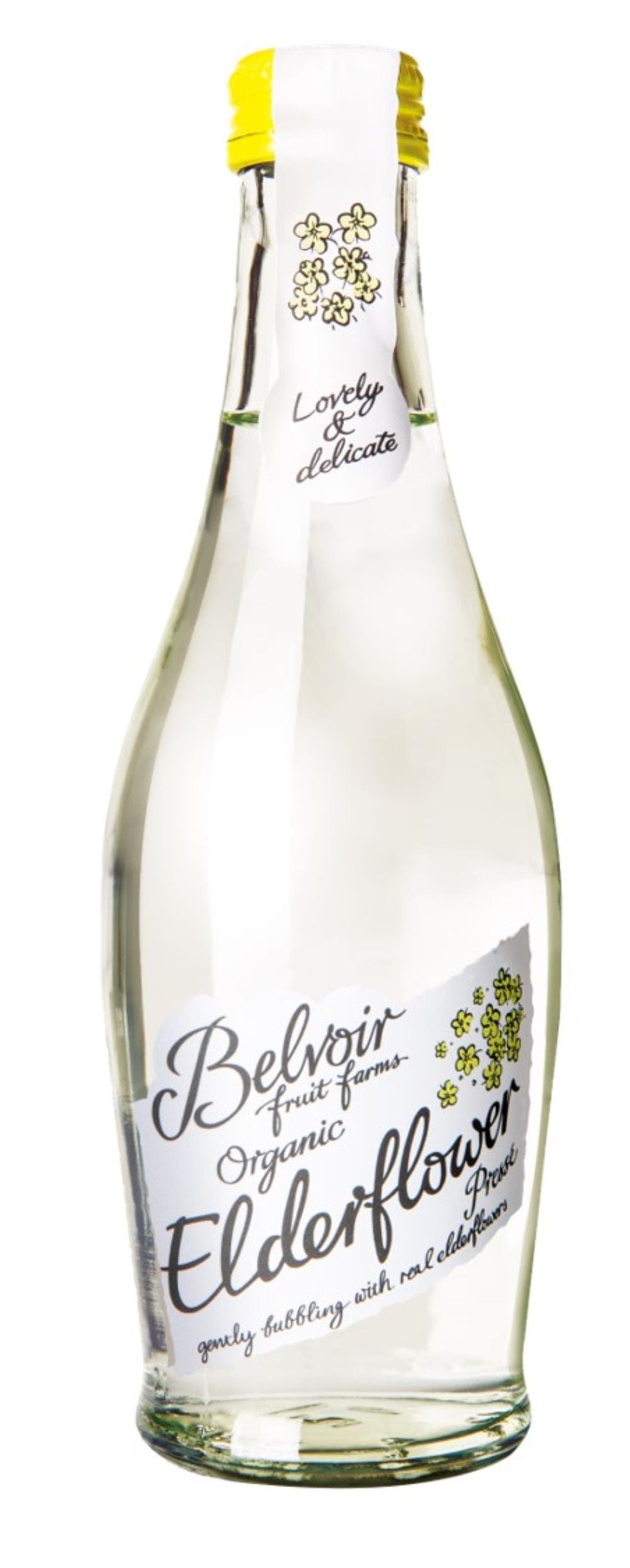 Organic Elderflower Presse 250ml, Belvoir