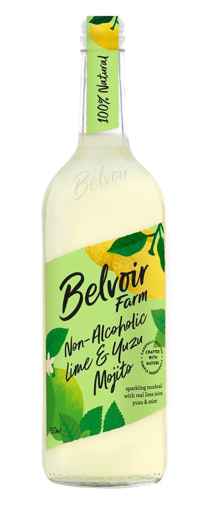 Belvoir Farm Non-Alcoholic Lime & Yuzu Mojito, Belvoir