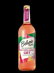 Belvoir Farm Non-Alcoholic Rhubarb & Ginger G & T, Belvoir