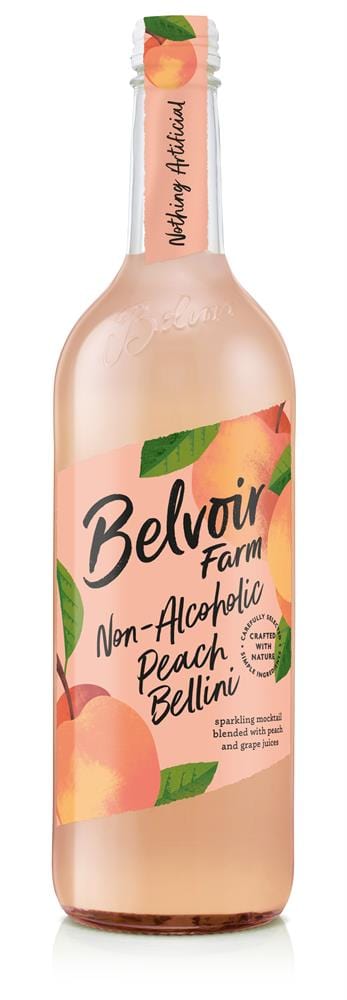 Belvoir Farm Non-Alcoholic Peach Bellini, Belvoir