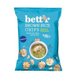 Rice Chips with Chia and Quinoa 60g, Bettr