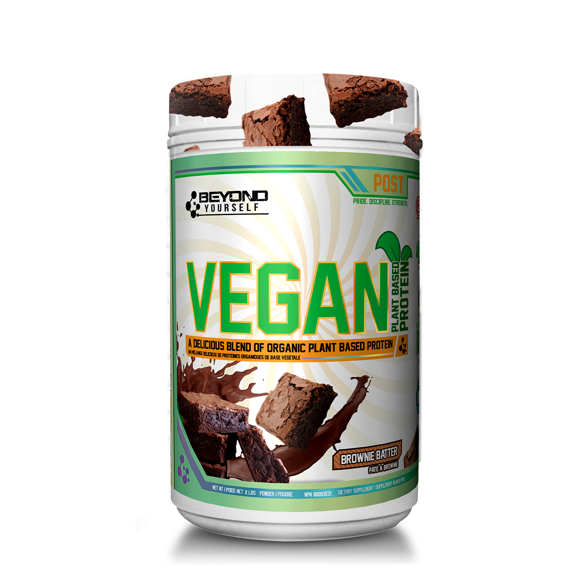 Beyond Yourself Vegan Protein 909g Brownie Batter