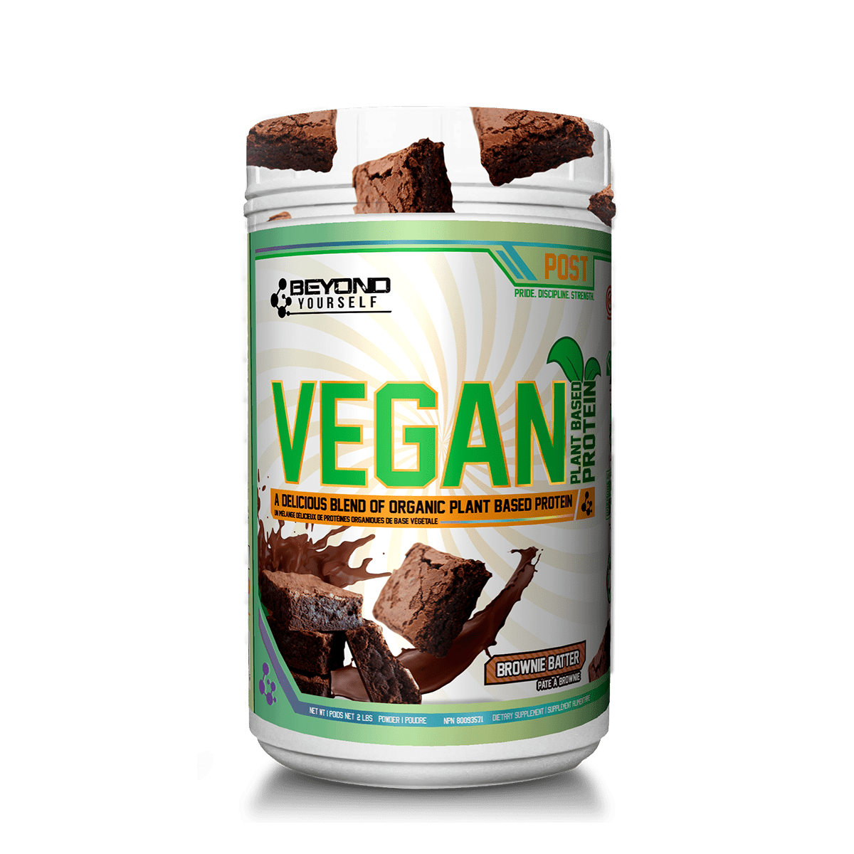 Beyond Yourself Vegan Protein 909g Brownie Batter