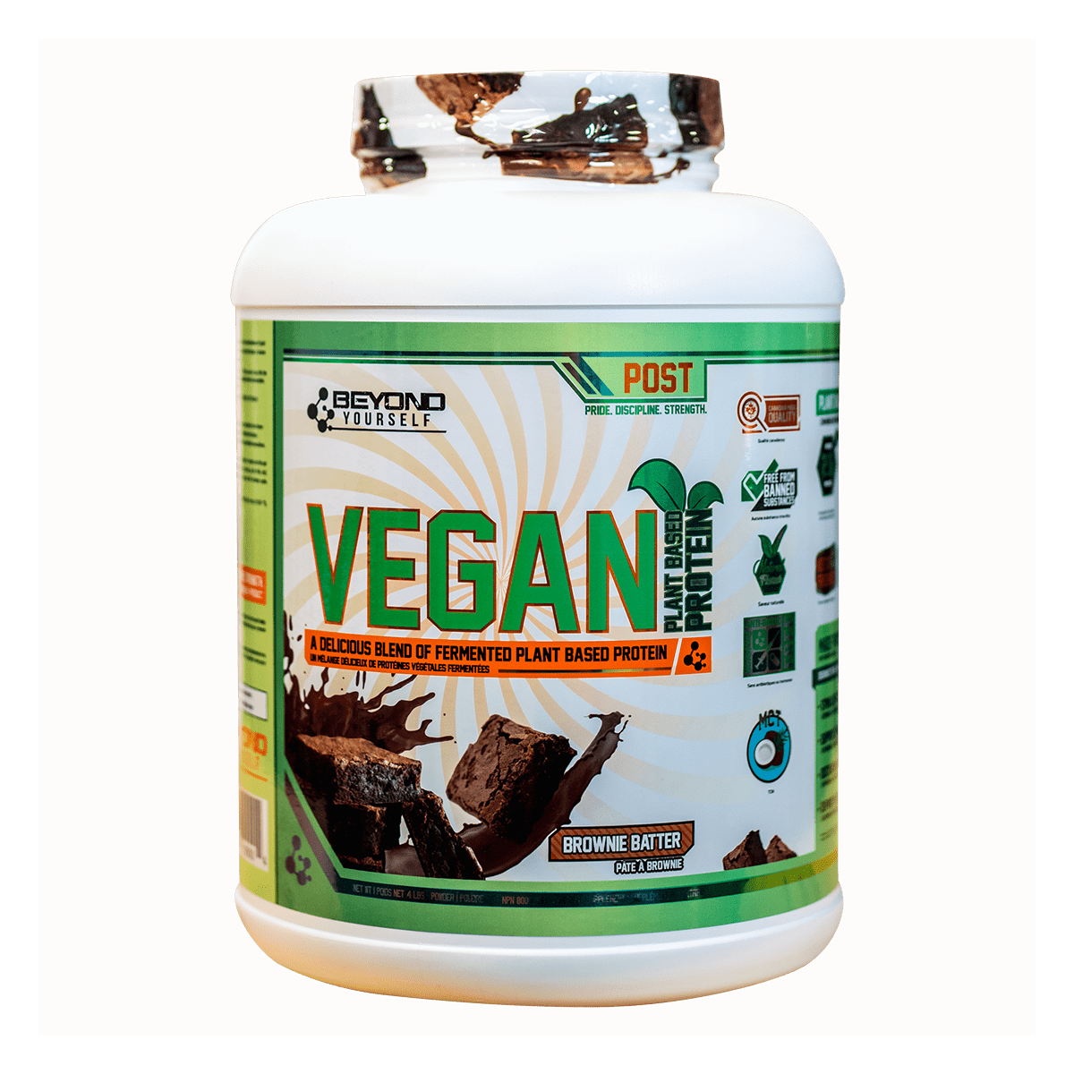 Beyond Yourself Vegan Protein 1.82kg Brownie Batter