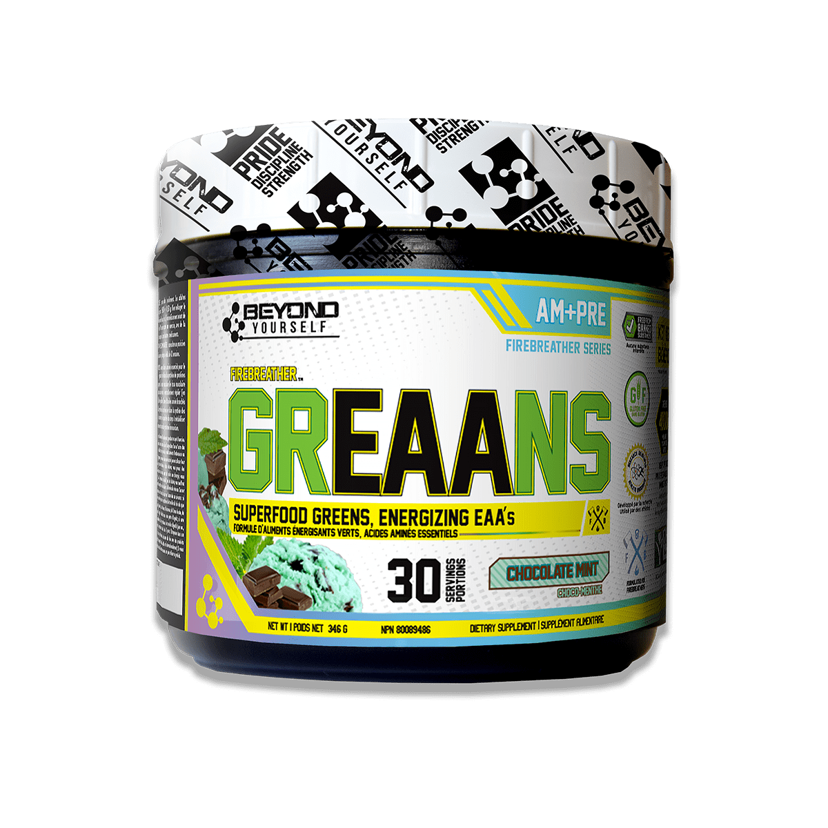 Beyond Yourself GrEAAns 346g Chocolate Mint