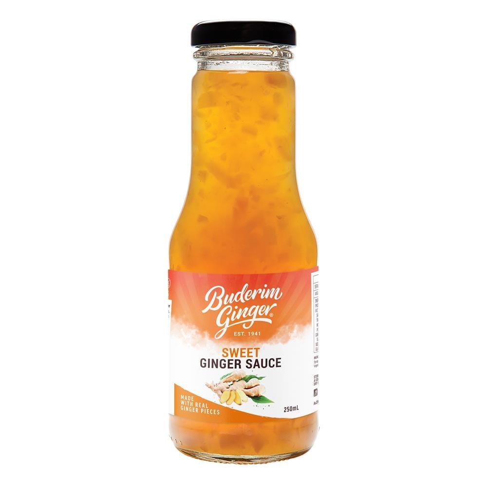 Buderim Ginger Sweet Ginger Sauce 250ml, Buderim Ginger