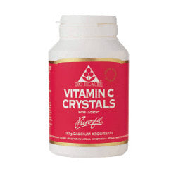 Buffered Vit C Crystals 150g, Bio Health