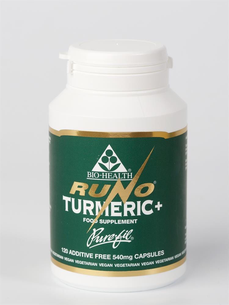 Runo Turmeric+ 120 Capsules, Bio Health