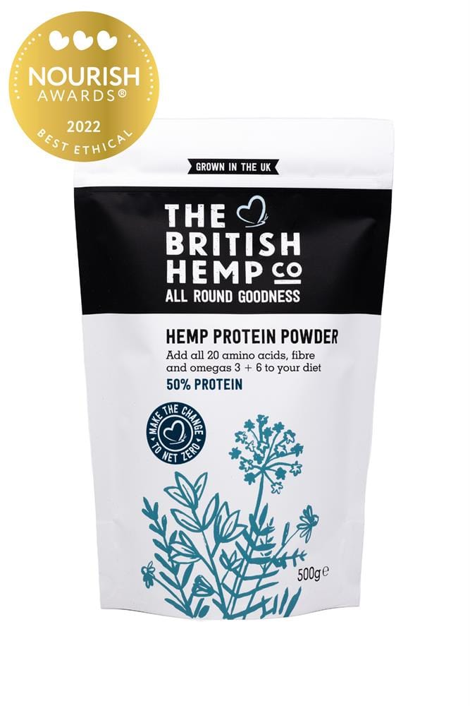 50% Hemp protein powder (Order in singles or 8 for trade outer), British Hemp Co