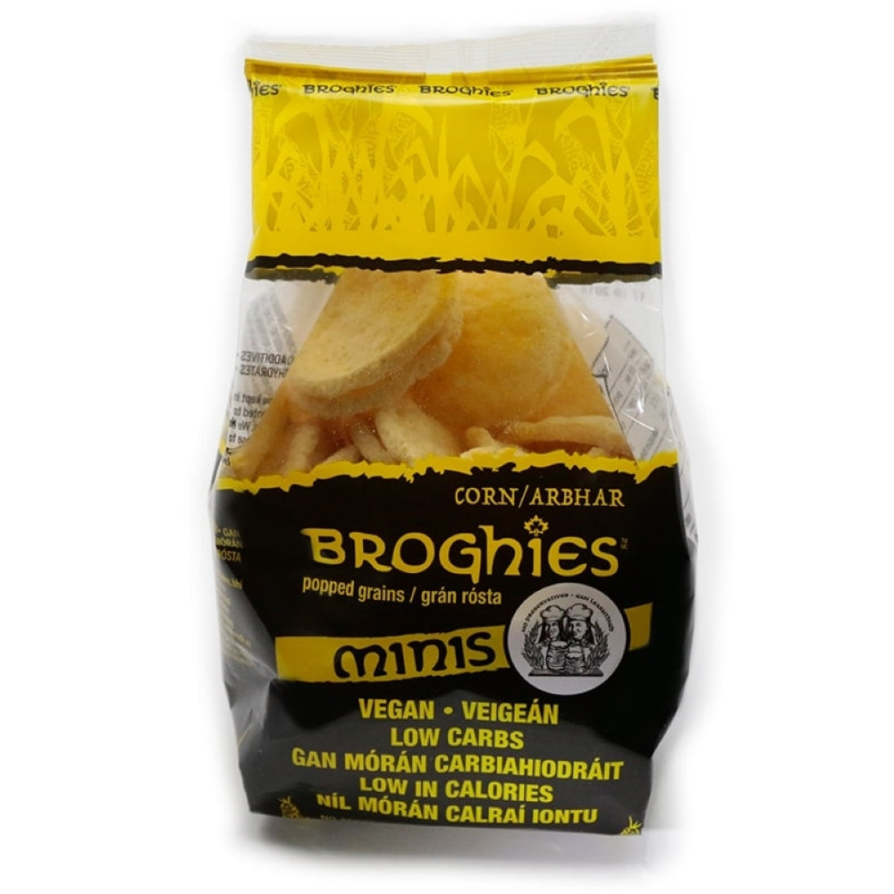 Fat Free Corn Mini Broghies Crackers 45g, Broghies